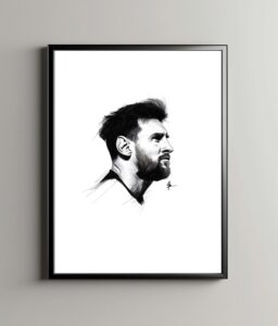 Messi Portret 3